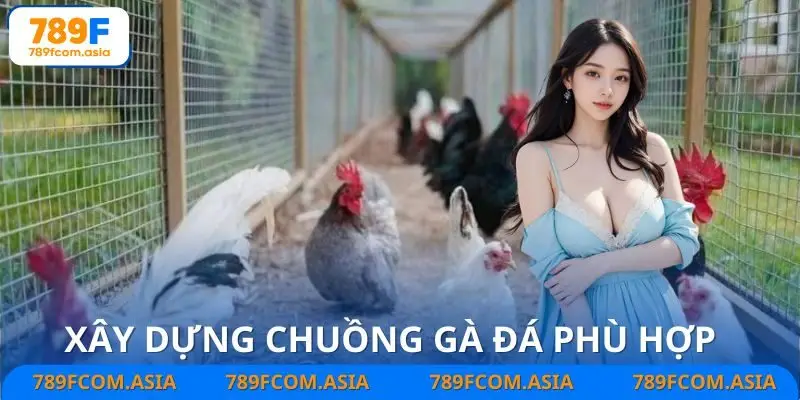 Chuồng hợp lý, gà mau lớn